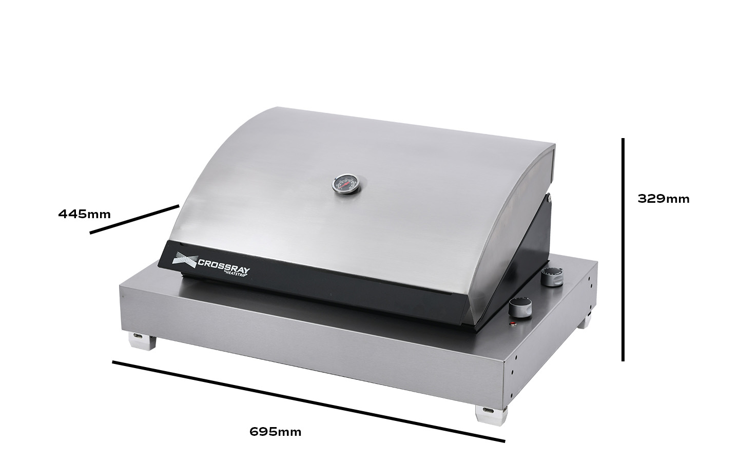 Électrique Portable BBQ Dimensions